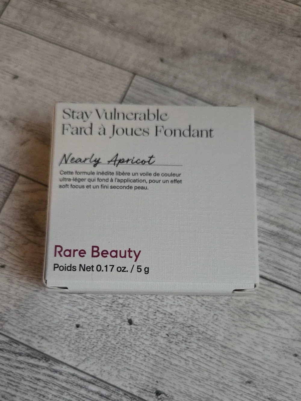 Rare Beauty Stay Vulnerable Melting Blush In Nearly Apricot